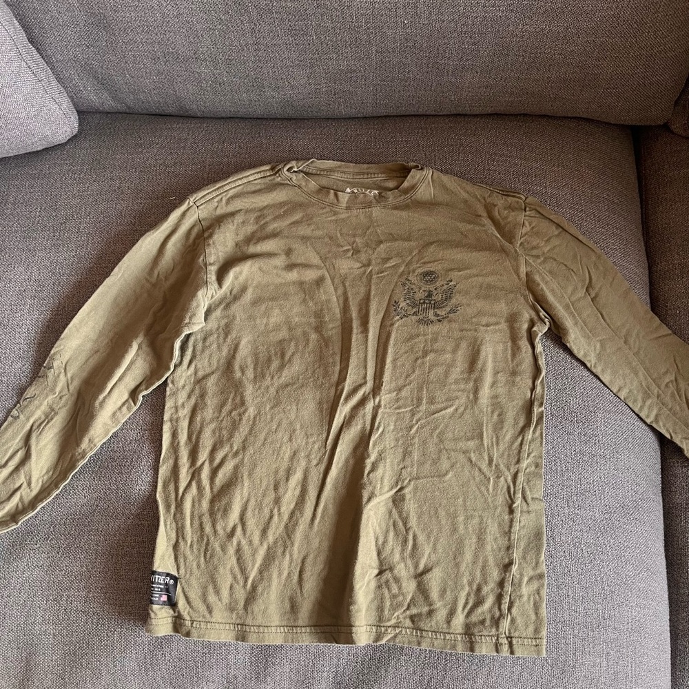 Olive Long Sleeve Women's Tee